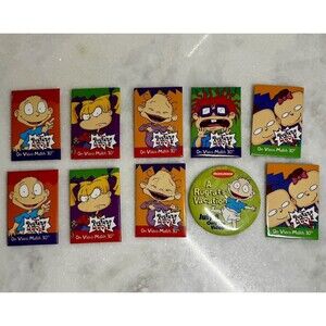 The Rugrats The Movie 1998 Nickelodeon Wal-Mart Pins Set of 10